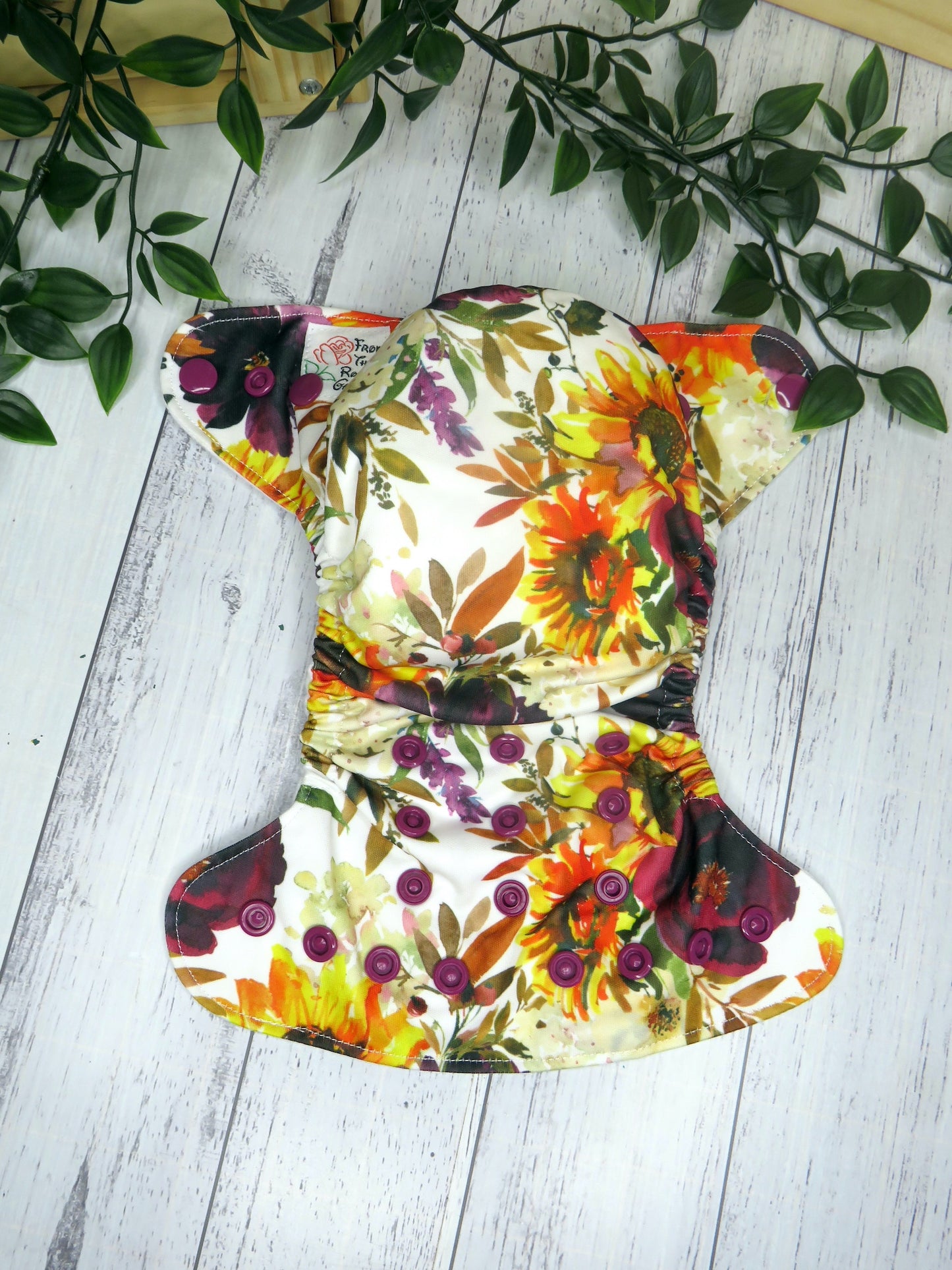 Autumn Floral - PUL - Newborn