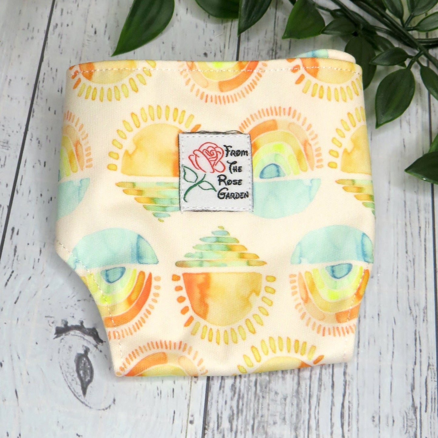 Sunshine and Rainbows - PUL - Doll Nappy