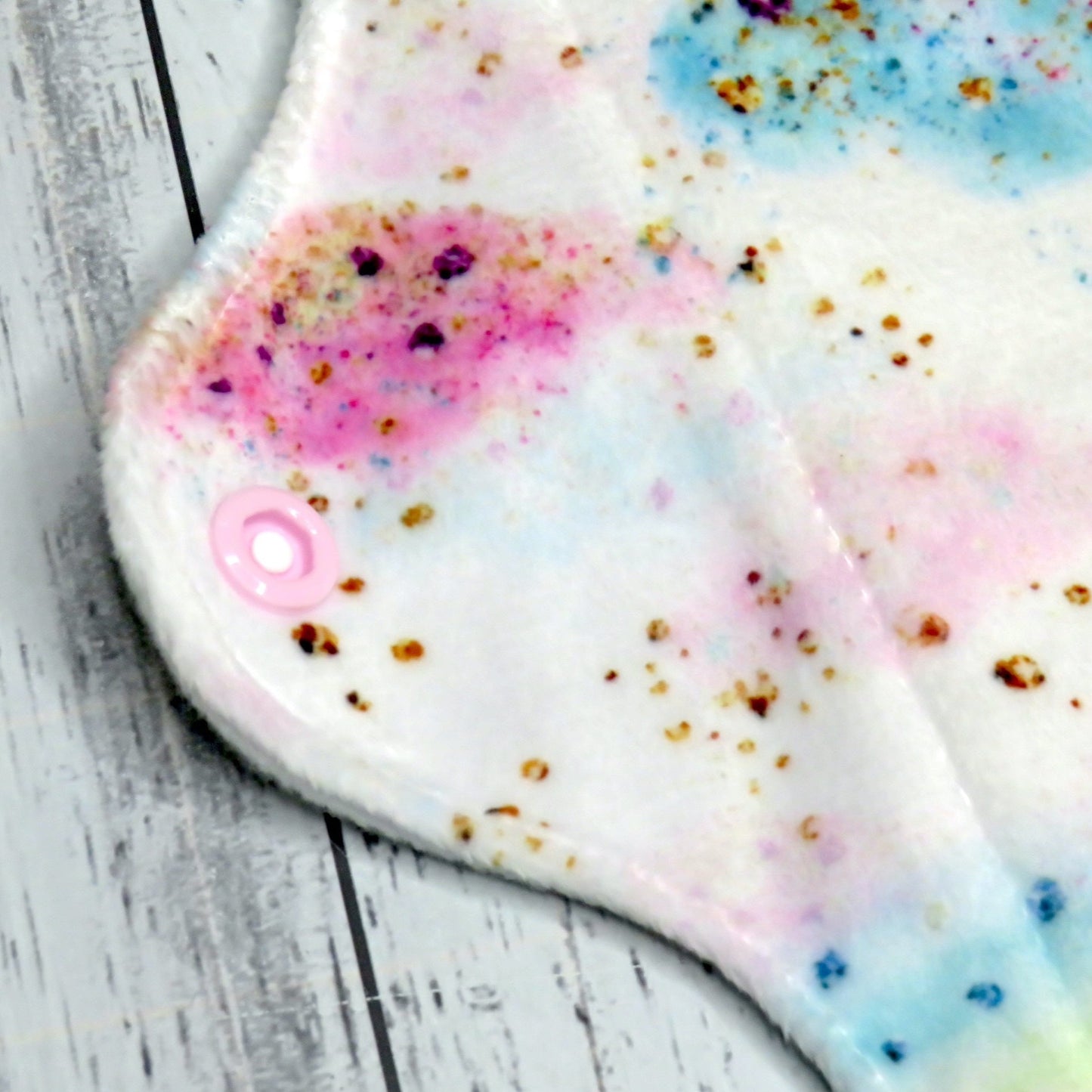 Rainbow Clouds - Heavy Cloth Pad - 12 Inch - Minky