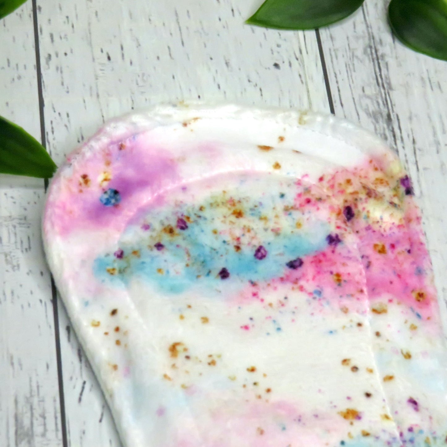 Rainbow Clouds - Heavy Cloth Pad - 12 Inch - Minky