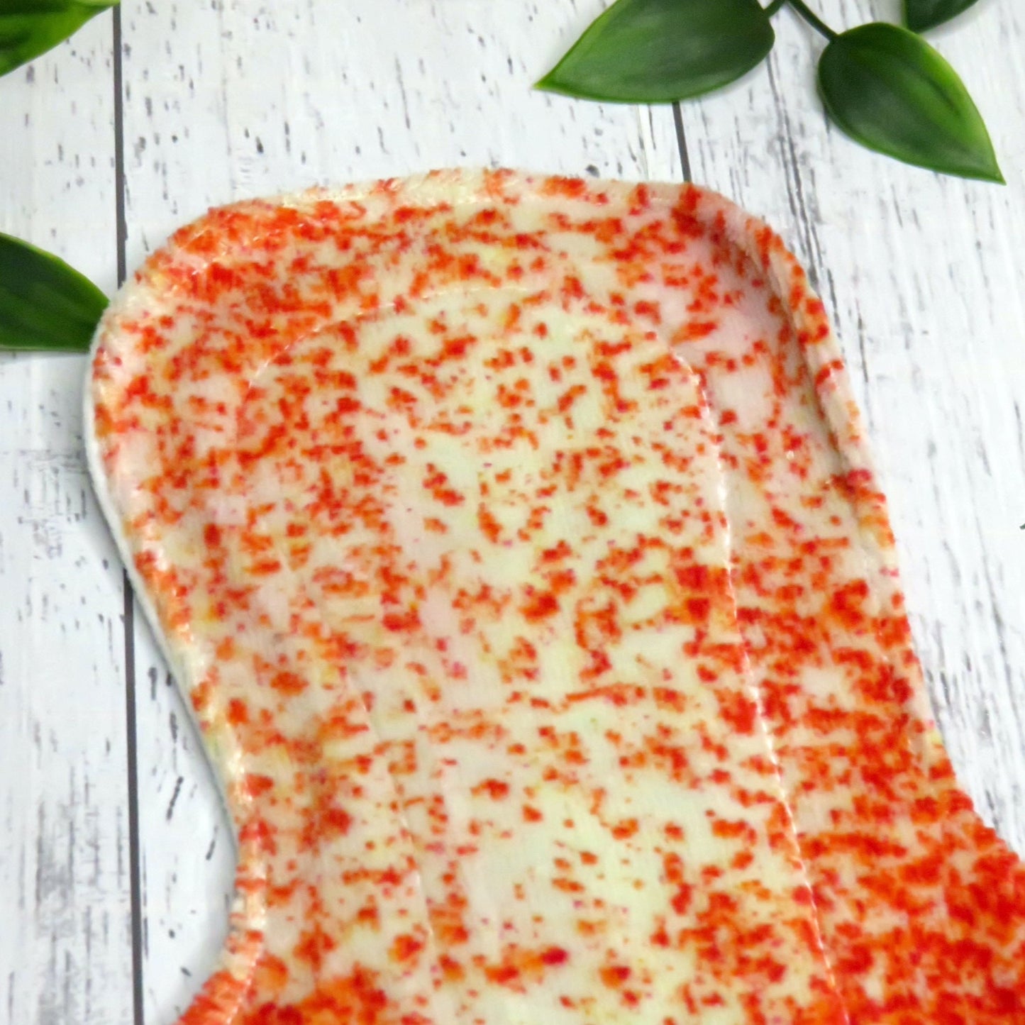 Red Confetti - Heavy Cloth Pad - 12 Inch - Velour