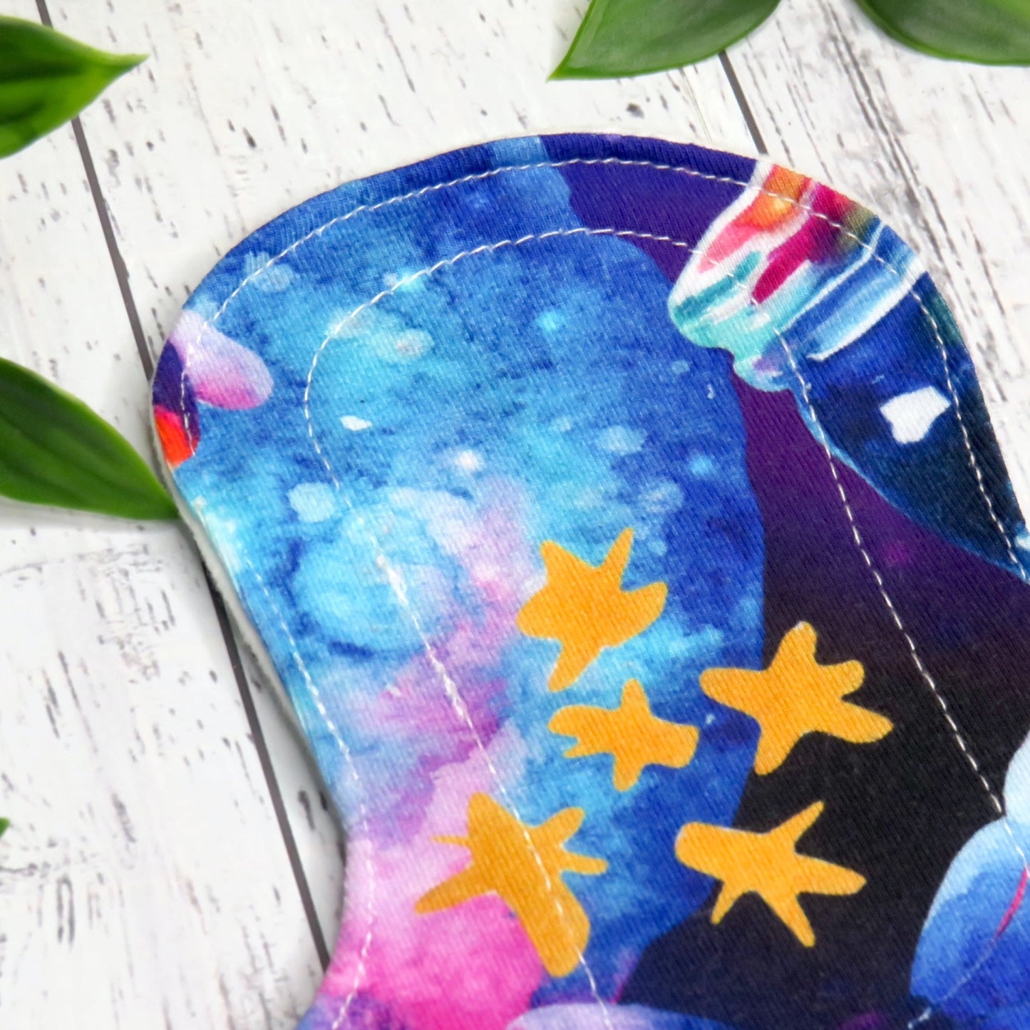 Fireflies - Moderate Cloth Pad - 10 Inch - Cotton Lycra