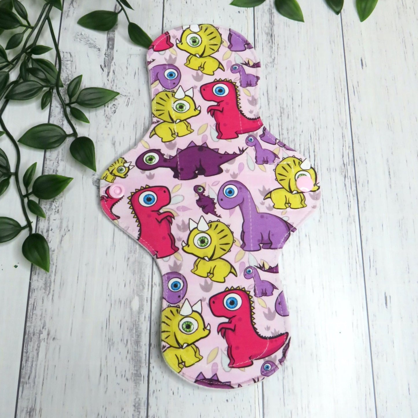 Purple Rawr - Moderate Cloth Pad - 10 Inch - Cotton Lycra