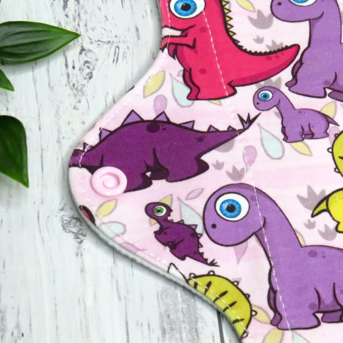 Purple Rawr - Moderate Cloth Pad - 8 Inch - Cotton Lycra