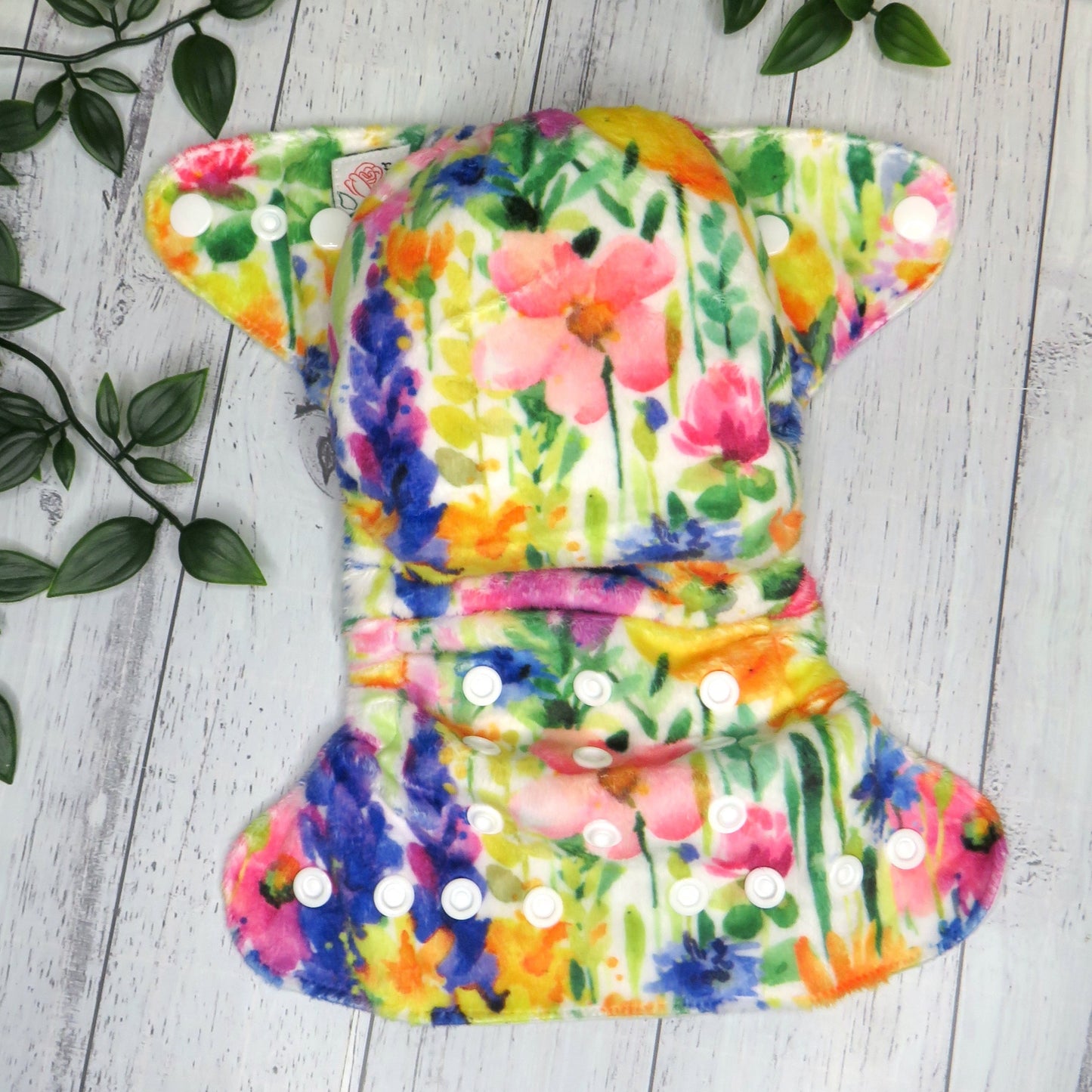 Floral Fields - Minky - Newborn