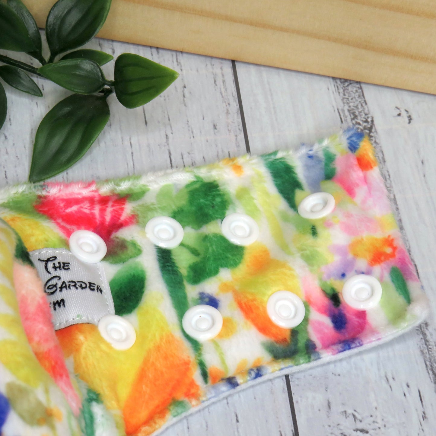 Floral Fields - Minky - Side Snap