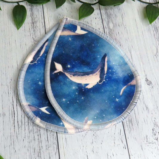 Galactic Whales - Breast Pads - PUL