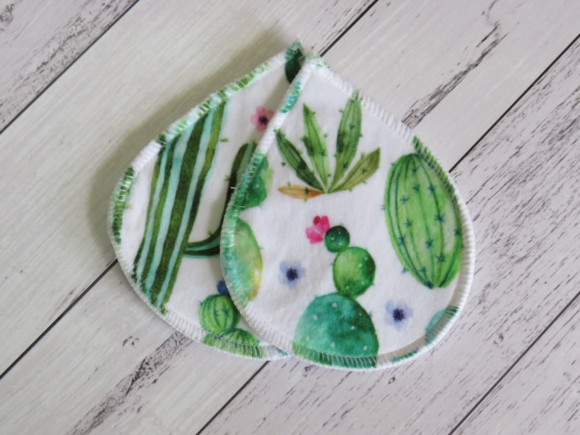 Pretty Fly For A Cacti - Breast Pads - Minky