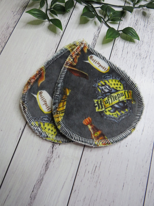 Magical House Yellow - Breast Pads - Minky