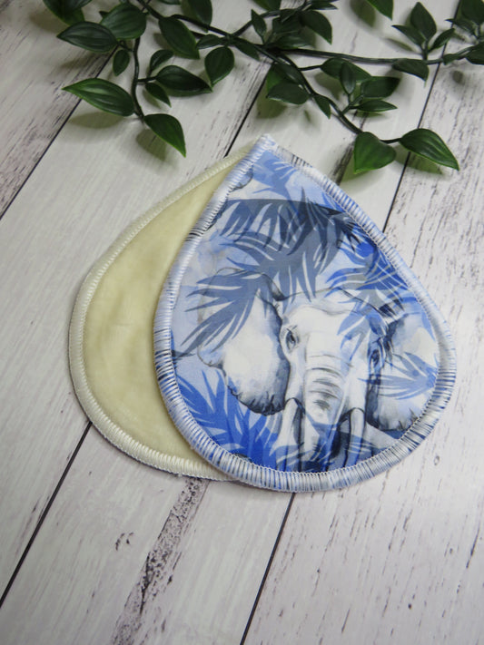 Elephants - Breast Pads - PUL