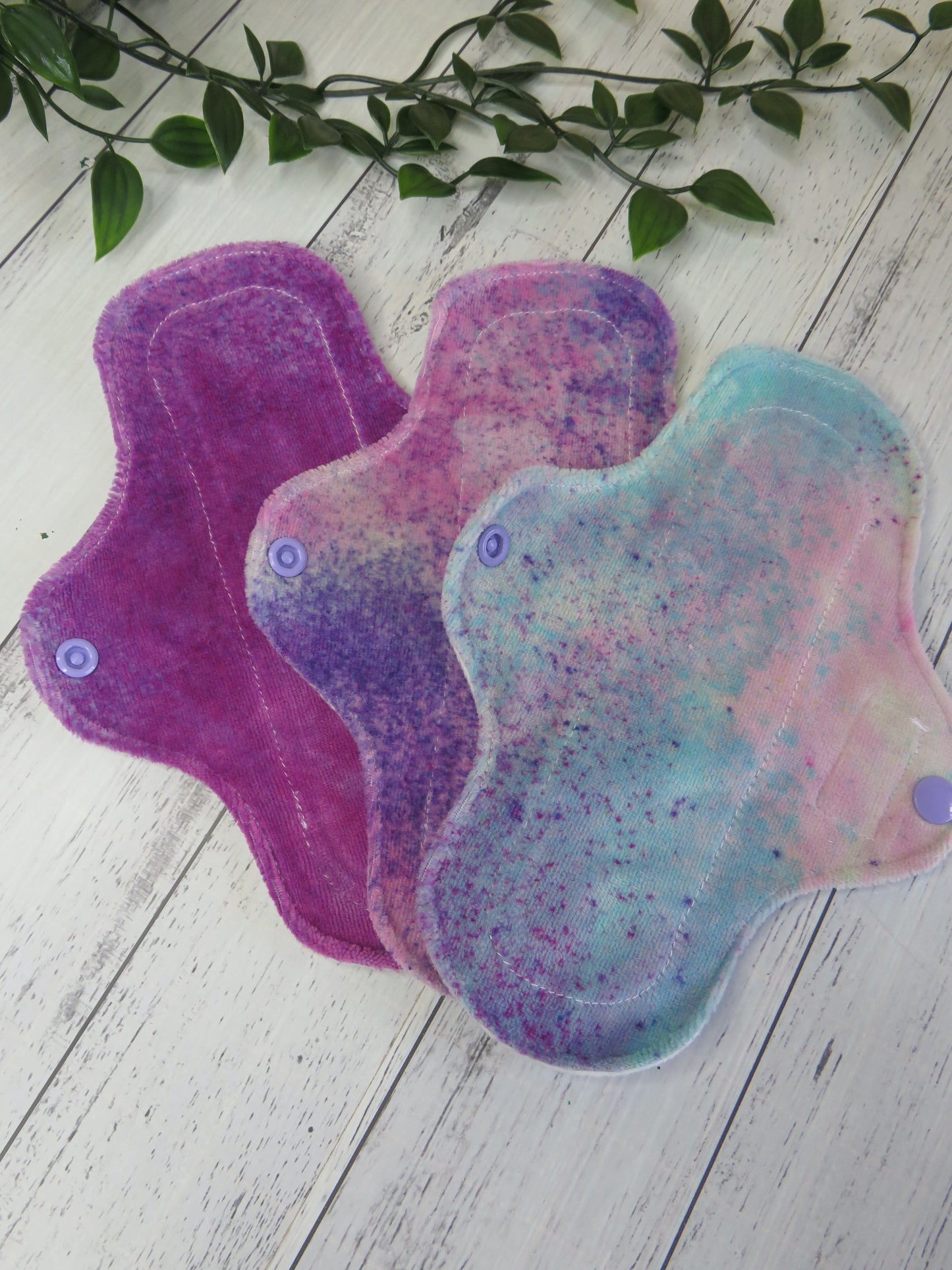 Confetti Fail - Moderate Cloth Pad - 8 Inch - Velour