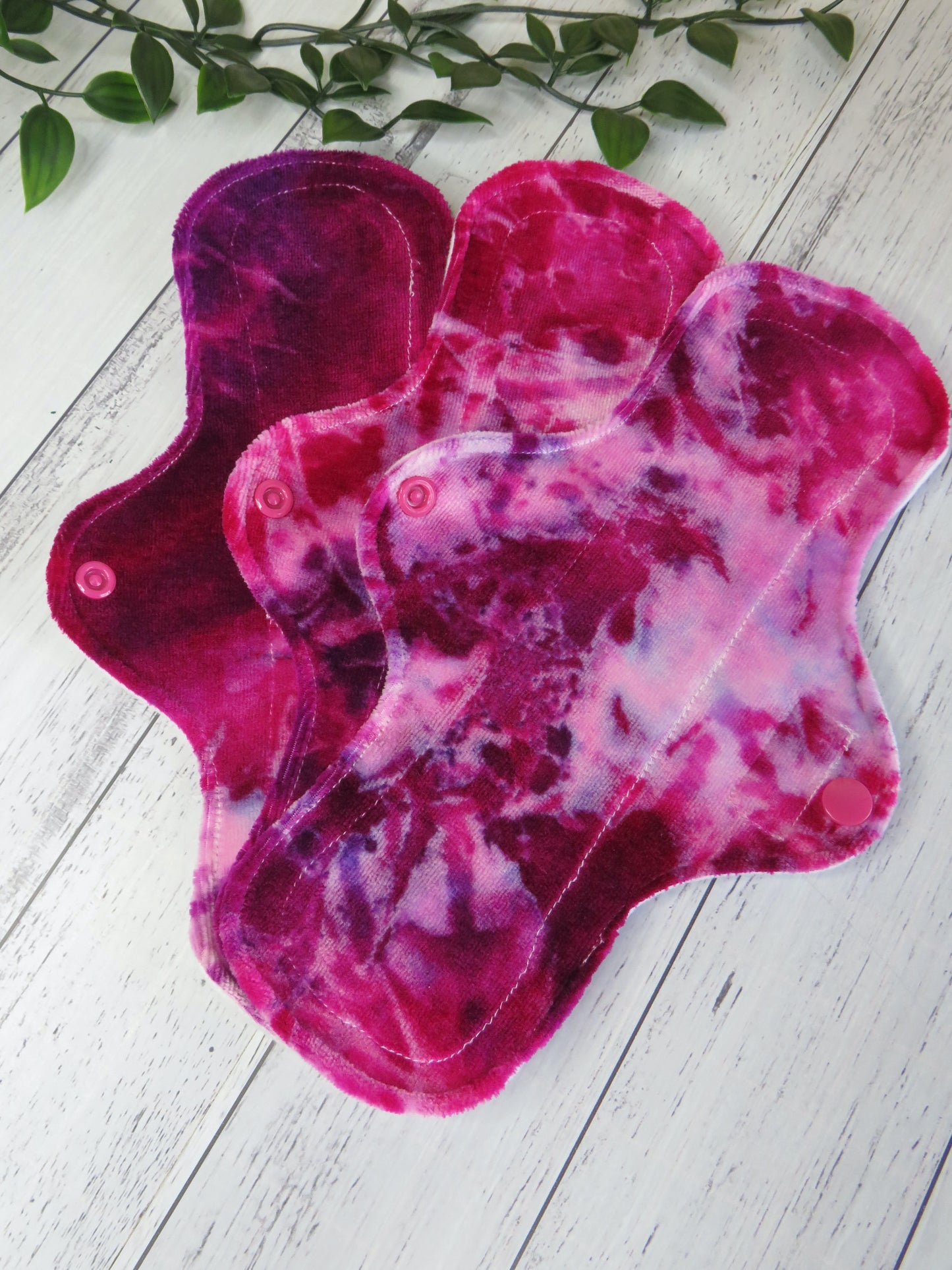 Purple Crush - Moderate Cloth Pad - 10 Inch - Velour