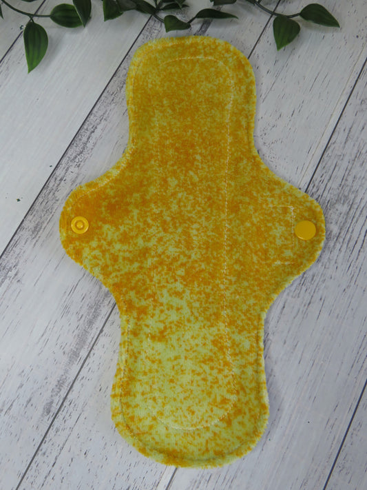 Yellow Confetti - Moderate Cloth Pad - 10 Inch - Velour