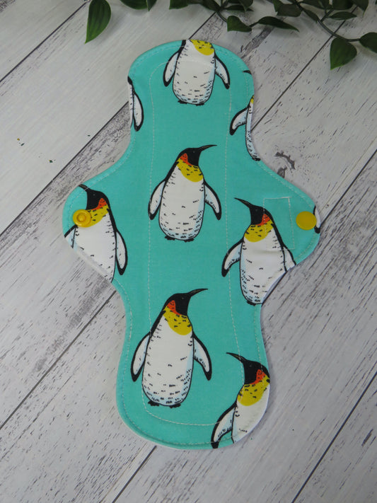 Emperor Penguin - Moderate Cloth Pad - 10 Inch - Cotton Lycra