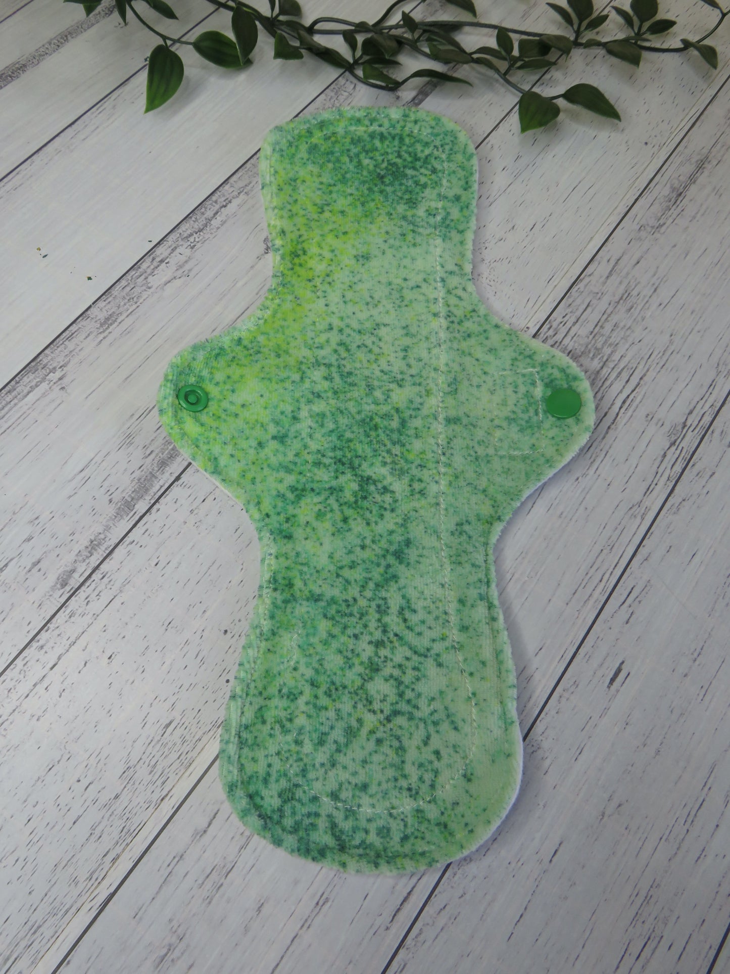 Green Confetti - Moderate Cloth Pad - 12 Inch - Velour