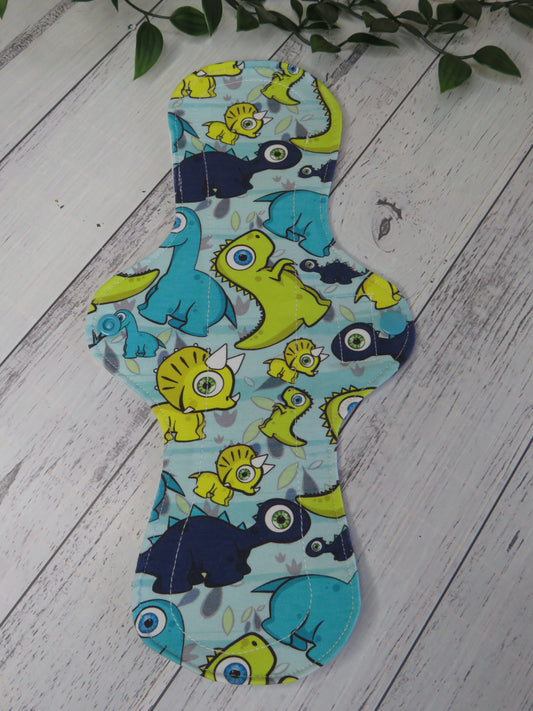 Dino-Rawr - Moderate Cloth Pad - 12 Inch - Cotton Lycra