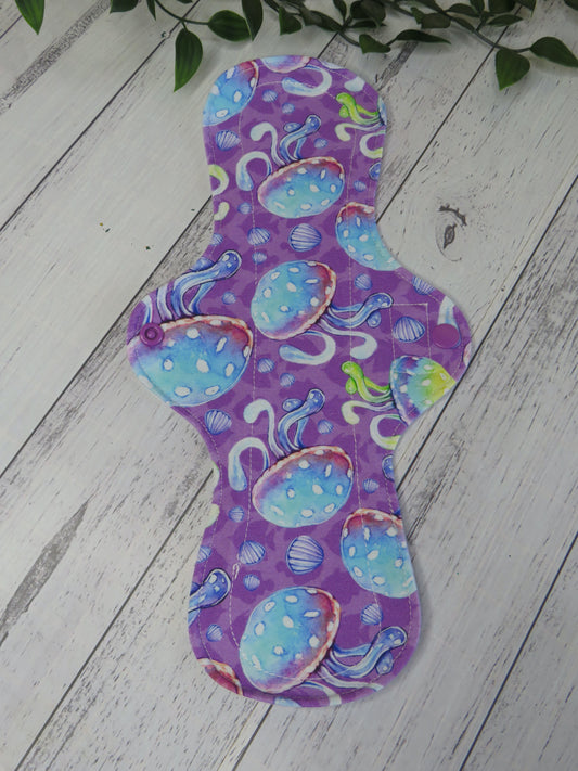 Purple Jellies - Moderate Cloth Pad - 12 Inch - Cotton Lycra